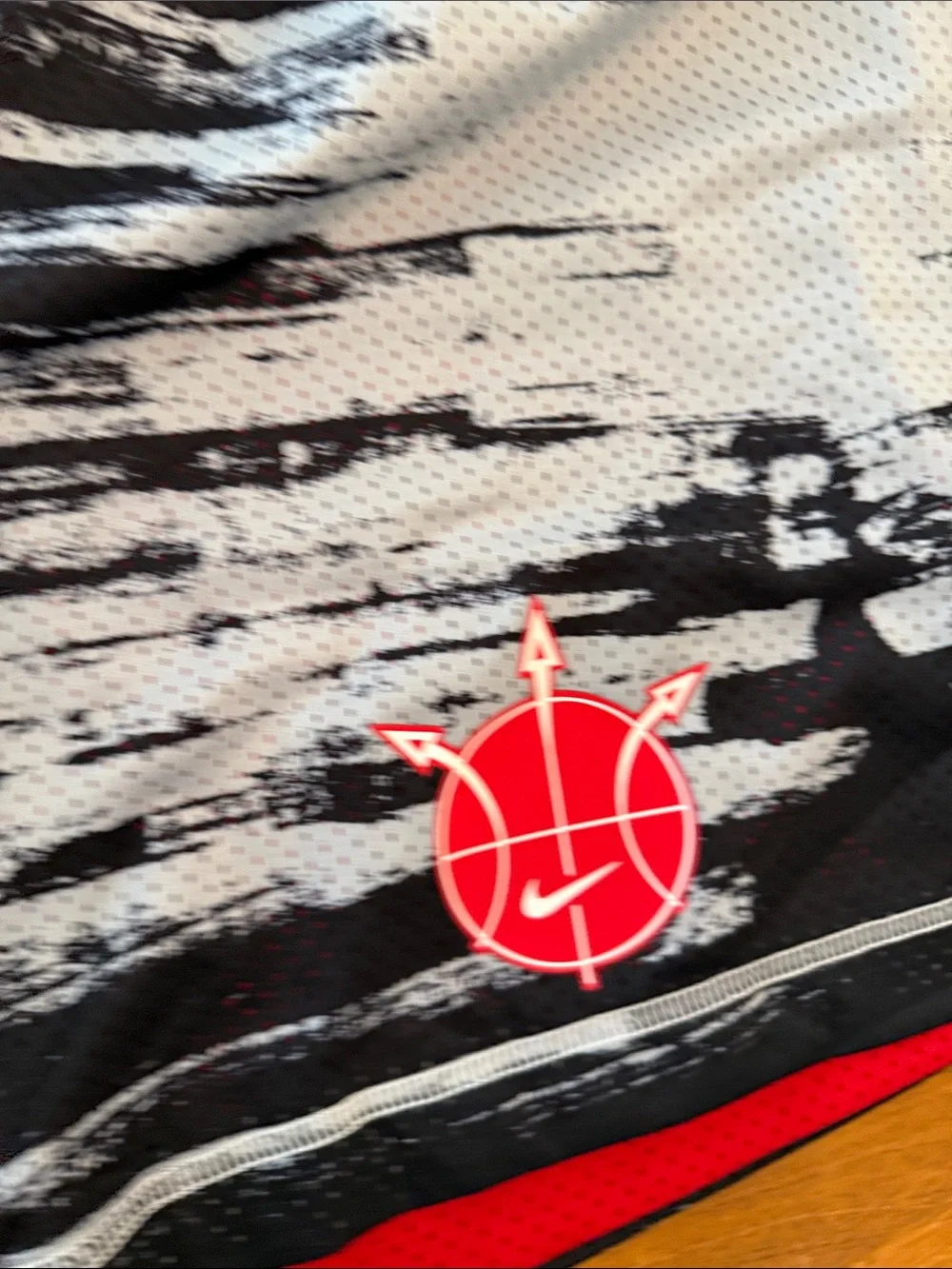 Nike Shorts Men's Mesh Basketball Reversible Medium DV9607-010 Palm Tree xxl
